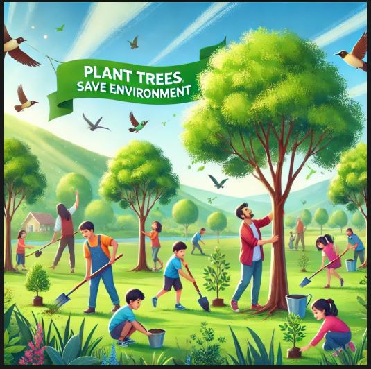 Plant Trees Save Environment