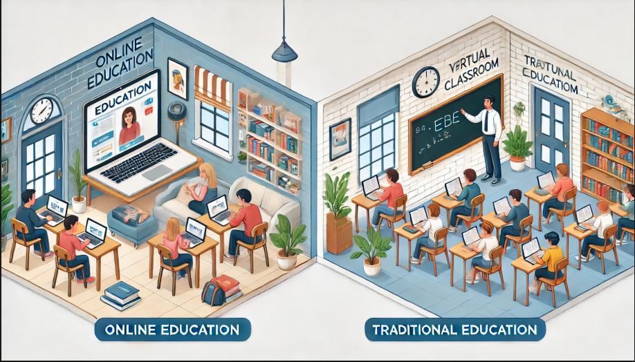 Online vs Traditional Education