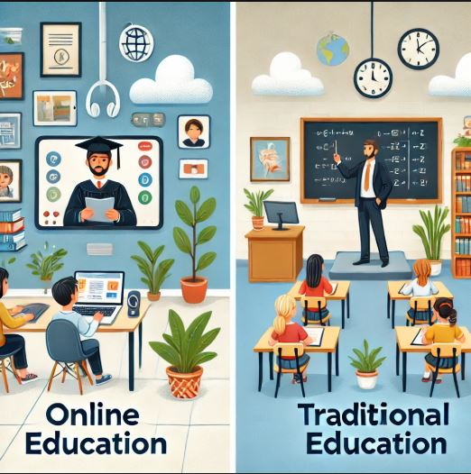 Online vs Traditional Education