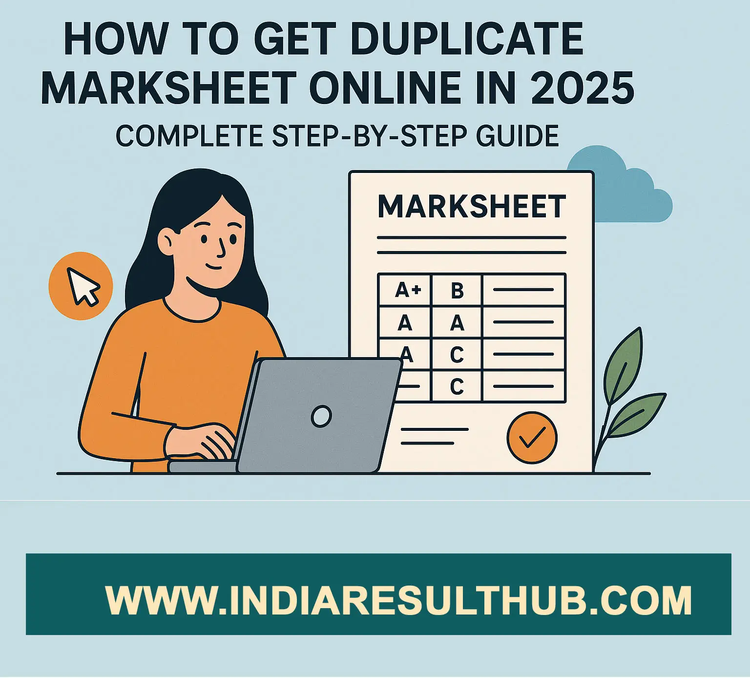 How to Get Duplicate Marksheet Online in 2025