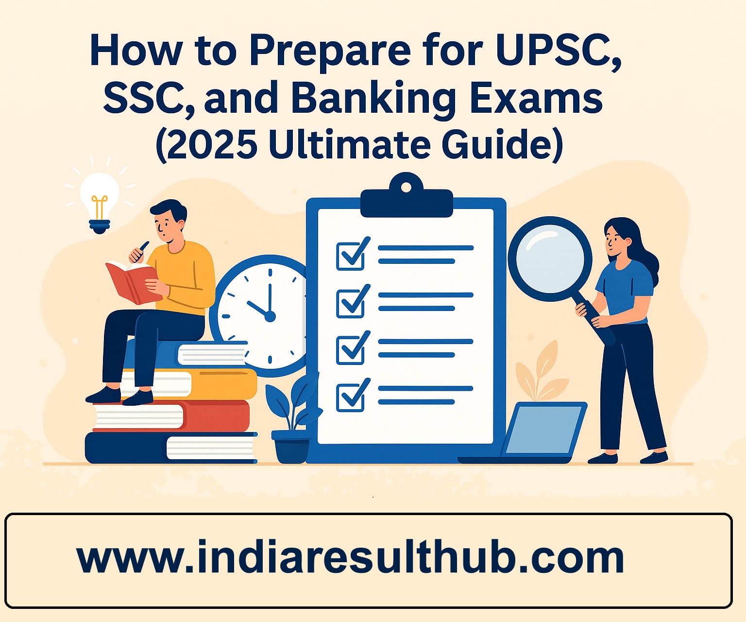 how to prepare for UPSC, SSC, and Banking exams