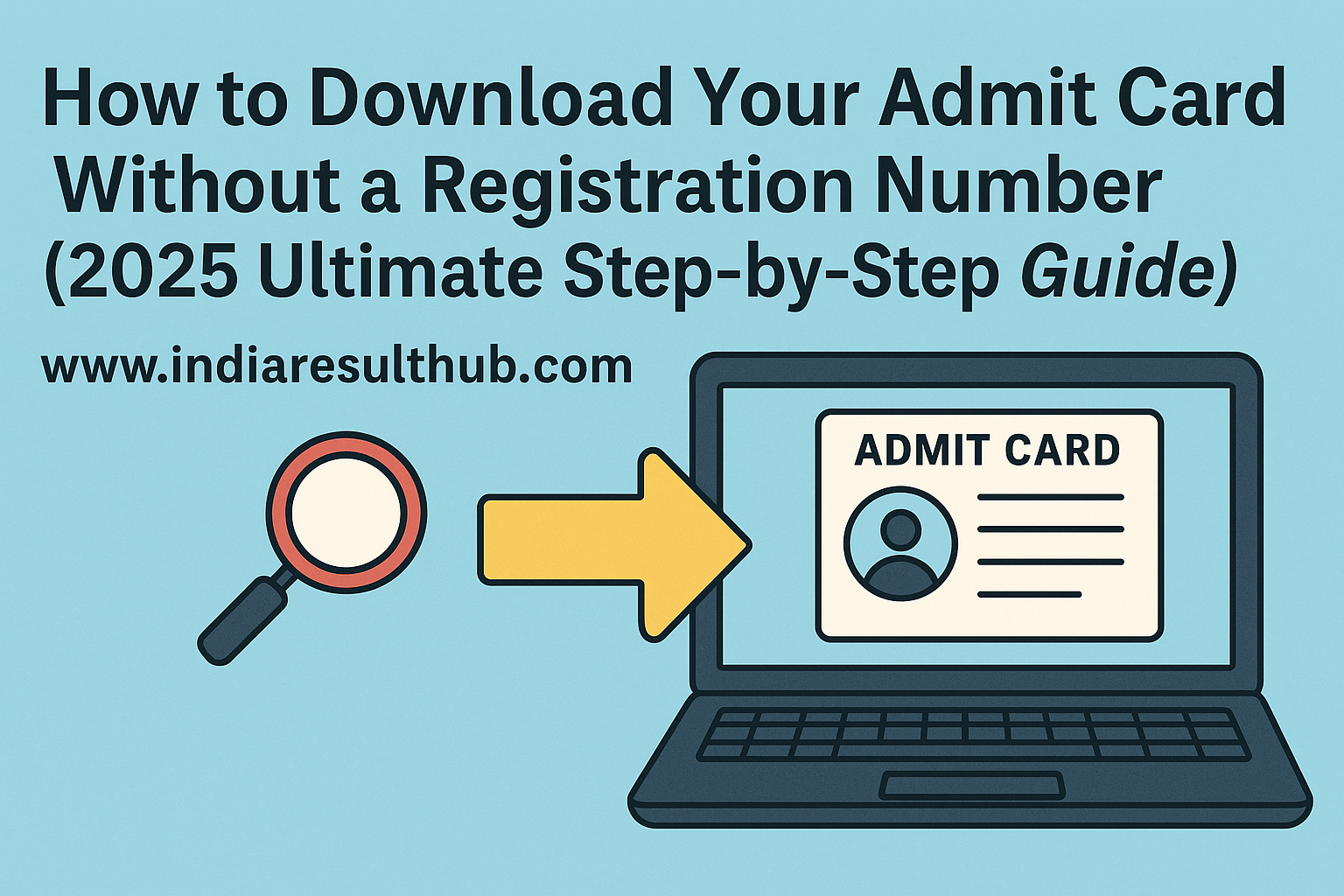 How to Download Your Admit Card Without a Registration Number